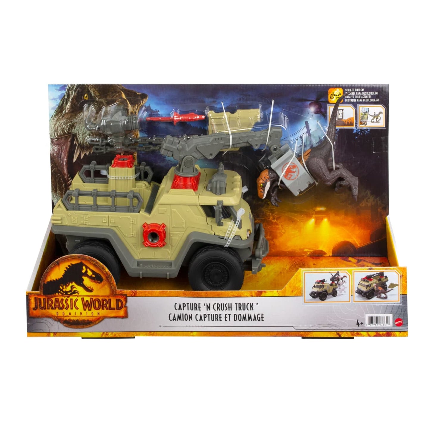Jurassic World Dominion Capture And Crush Truck