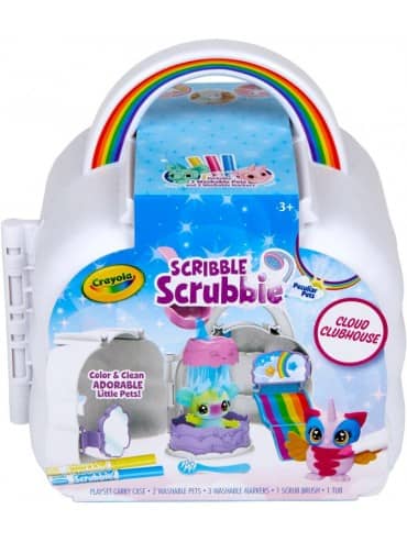 Crayola Scribble Scrubbie Peculiar Pets Cloud Club House