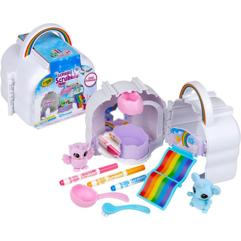 Crayola Scribble Scrubbie Peculiar Pets Cloud Club House