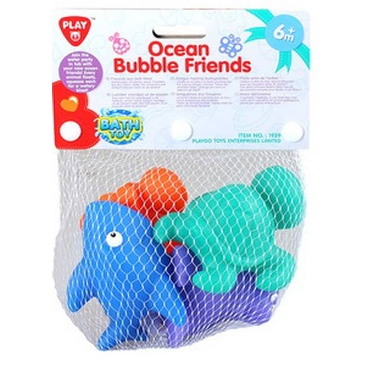 Ocean Bubble Friends Bath Toys - Assorted  Playgo Toys Ent. Ltd
