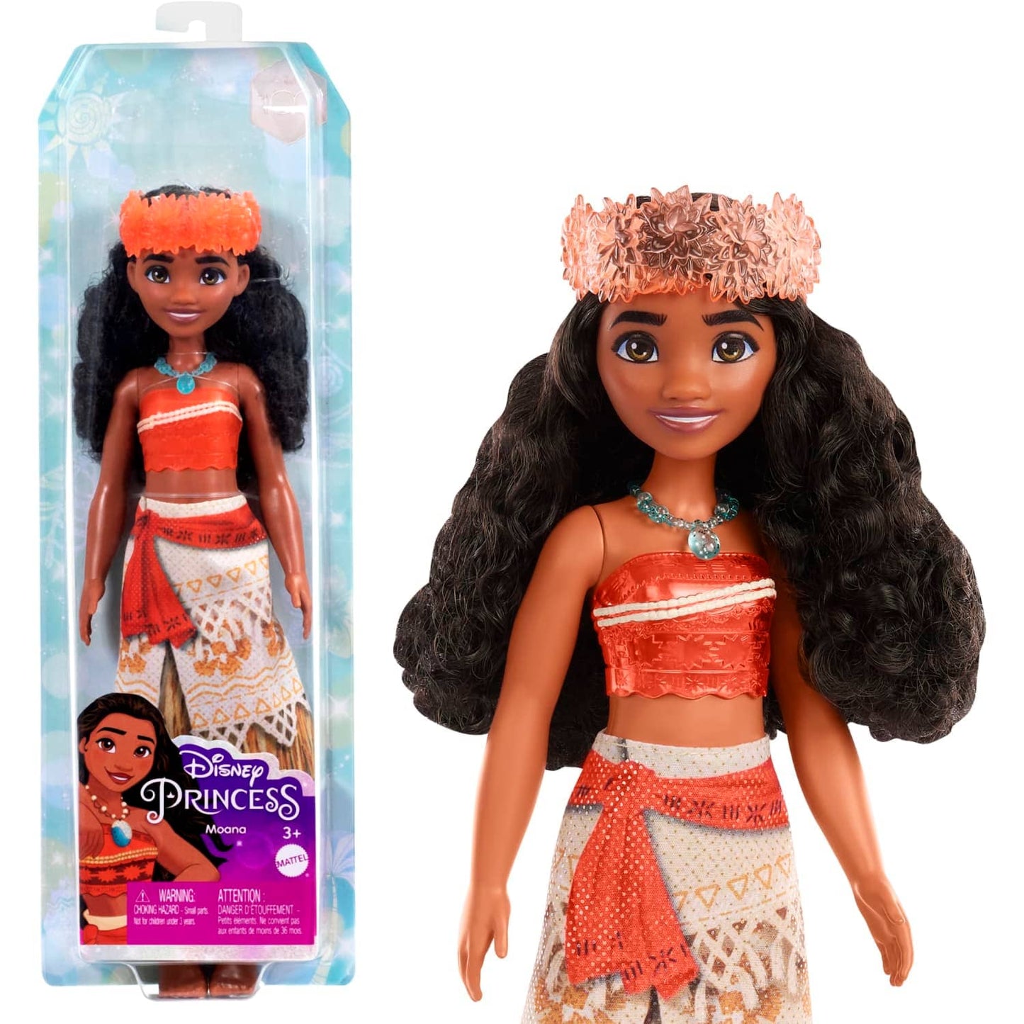 Disney Princess Moana Fashion Doll And Accessories - New For 2023