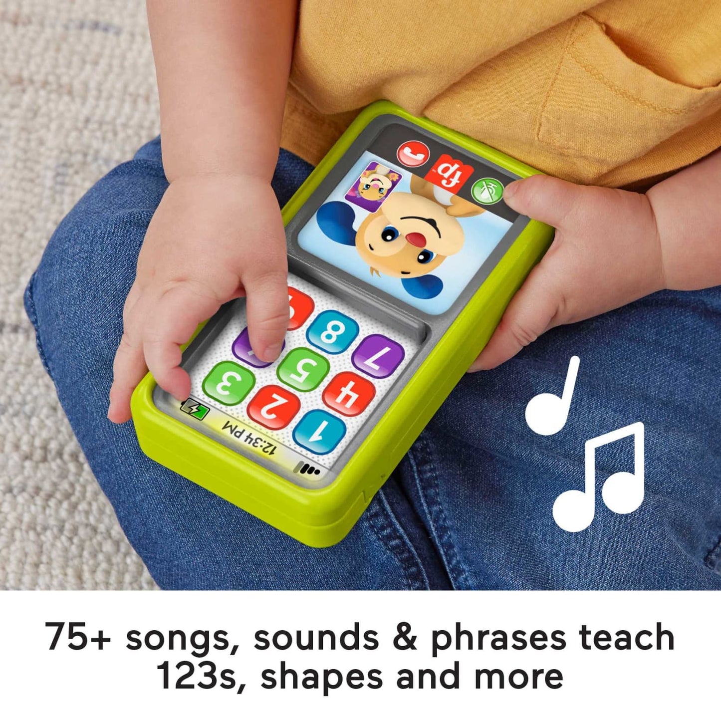 Fisher-Price - Laugh &amp; Learn 2-in-1 Slide To Learn Smartphone