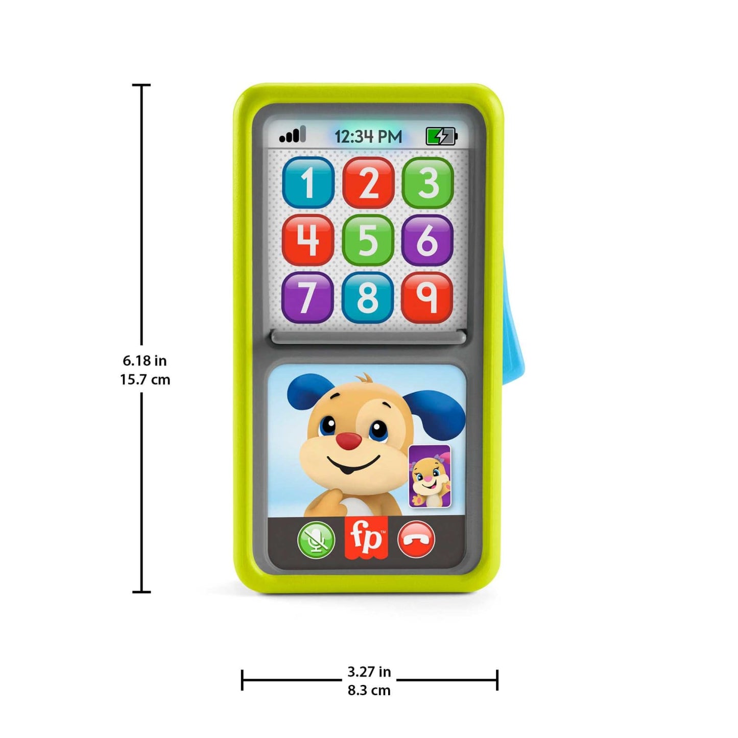 Fisher-Price - Laugh &amp; Learn 2-in-1 Slide To Learn Smartphone