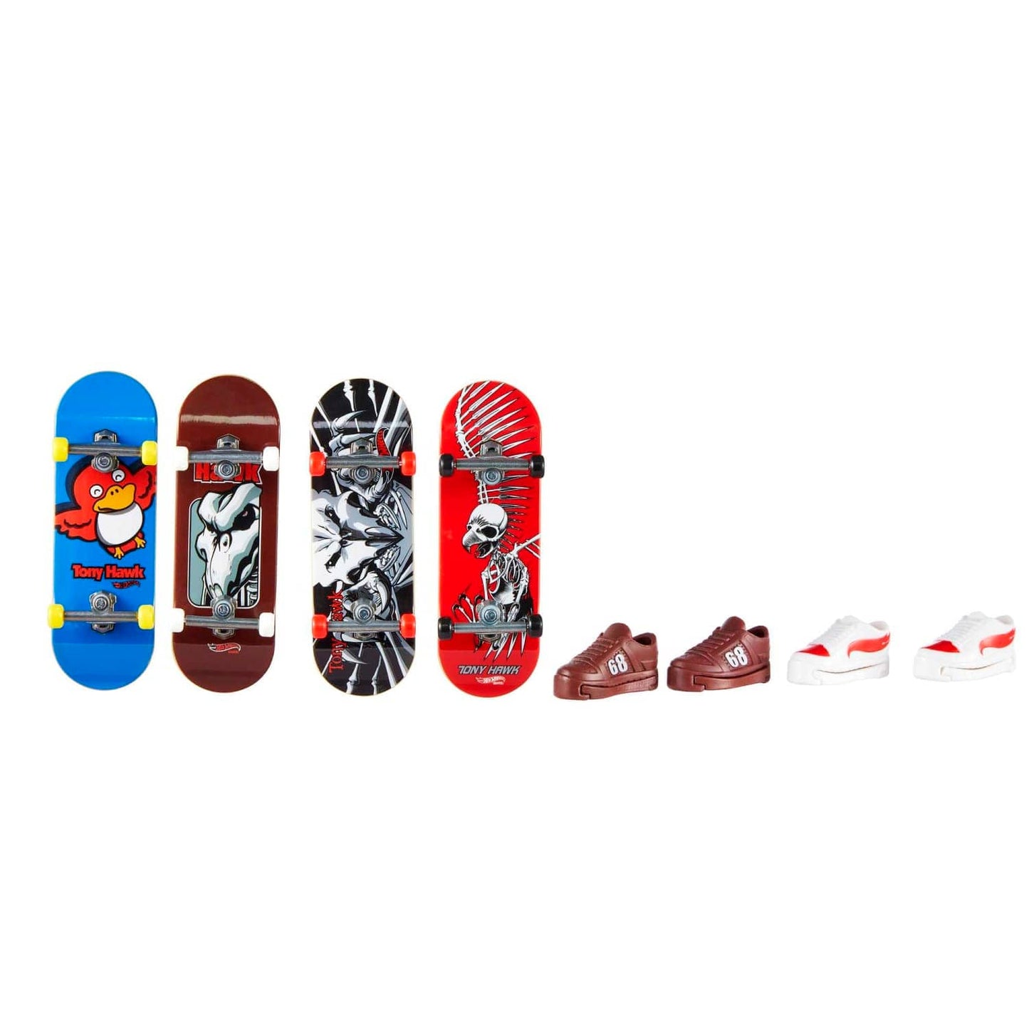 Hot Wheels® - Skate Fingerboards & Skate Shoes Multipack Toy For Kids (styles May Vary)
